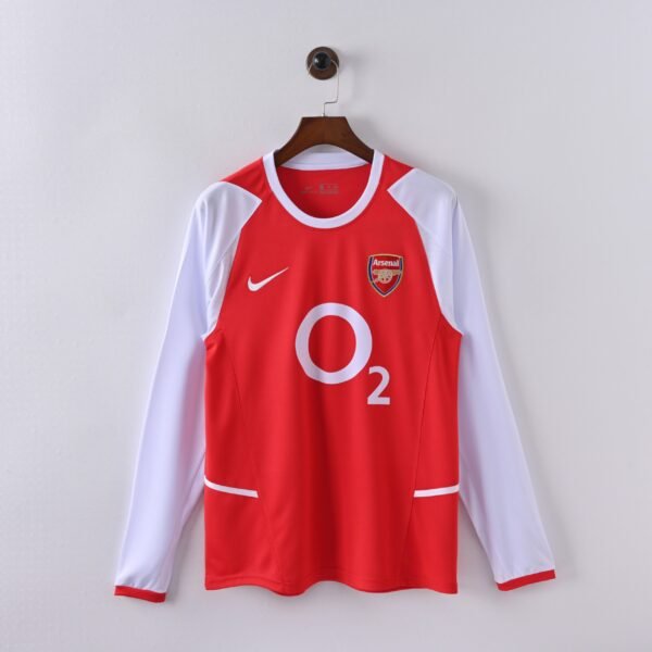 2002/04 Arsenal Home Long Sleeves