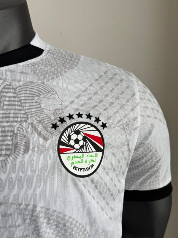 2025 Egypt Away Jersey – White Edition - 图片 4
