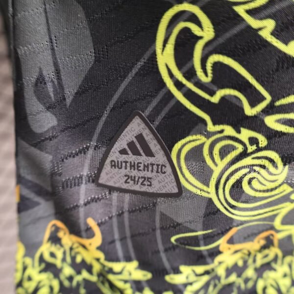Player Version 24/25 Real Madrid Black/Golden Special Jersey 1:1 Thai Quality - 图片 9