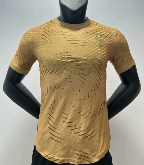 2023-24 Real Madrid Gold Special Edition | Player Version | Adidas