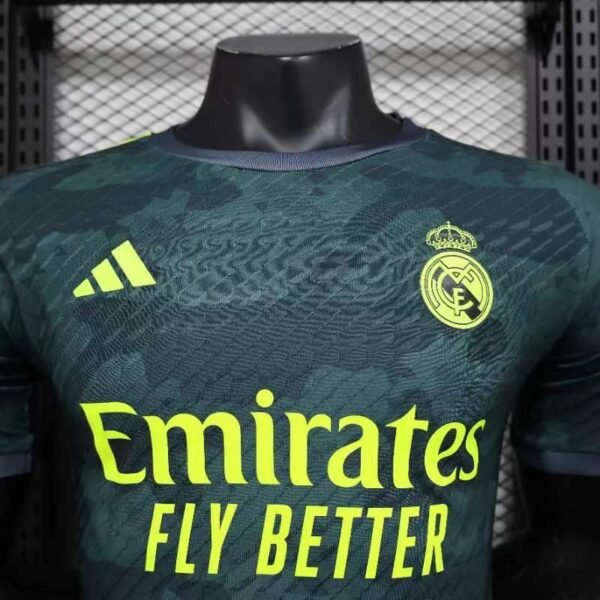 Camisa Real Madrid Edição Especial 2024/25 Jogador Masculina - Verde - 图片 4