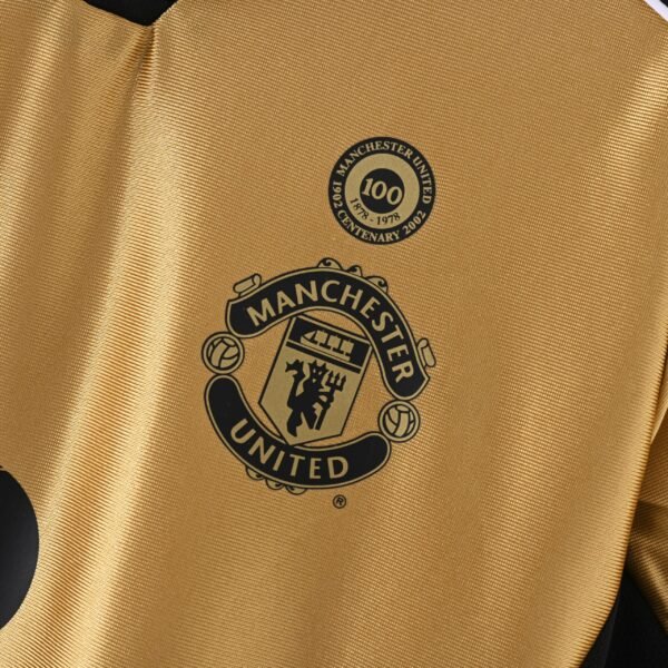 2001-2002 MANCHESTER UNITED  DOUBLE SIDED FOOTBALL Shirt - 图片 5
