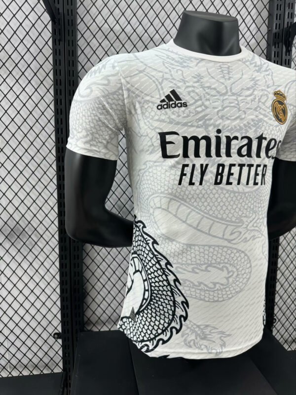 2023-24 Real Madrid White Dragon Special Edition | Adidas Player Version - 图片 4