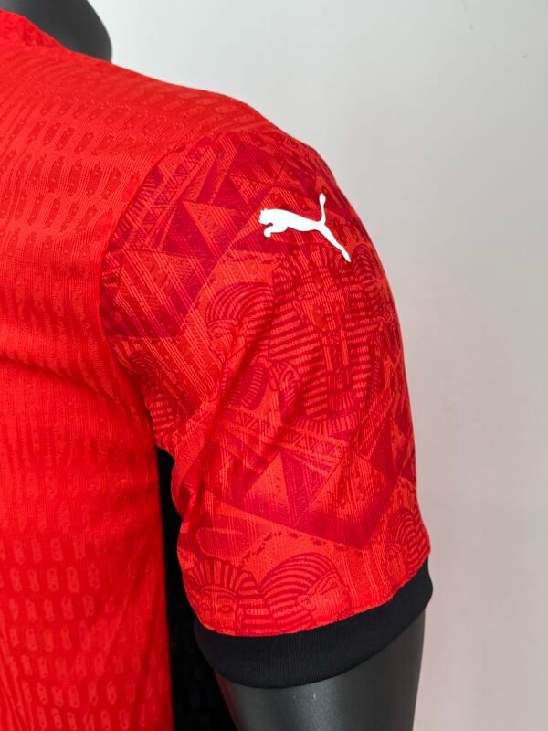 2025 Egypt Away Jersey – Red Edition - 图片 9