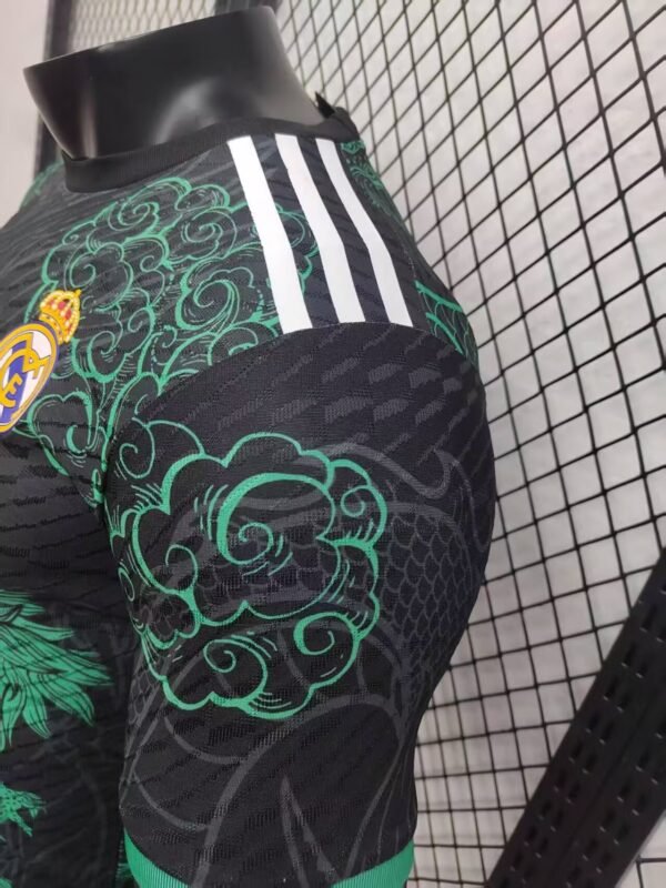Maillot Match Real Madrid 2025 2026 Dragon vert - 图片 7