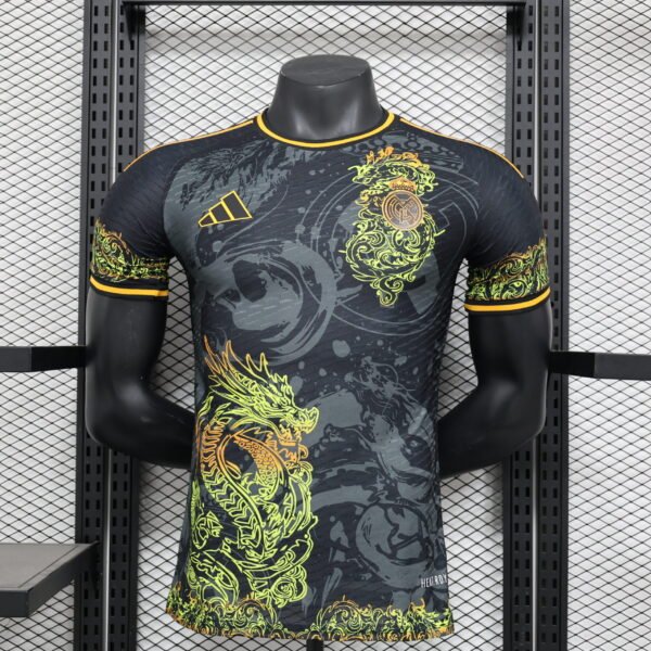 Player Version 24/25 Real Madrid Black/Golden Special Jersey 1:1 Thai Quality