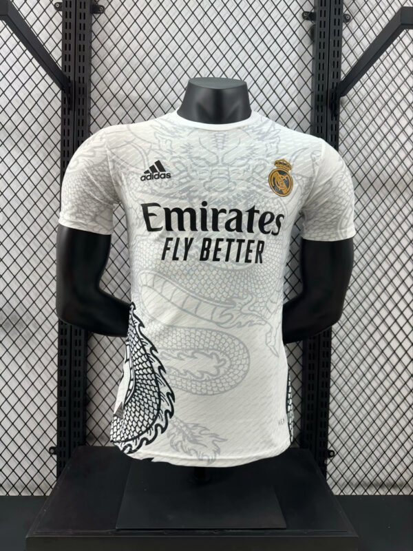 2023-24 Real Madrid White Dragon Special Edition | Adidas Player Version