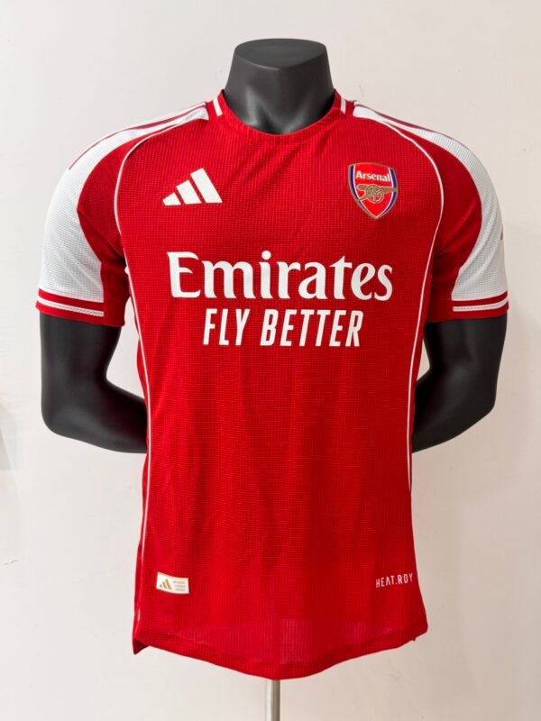 2025-26  Arsenal Home Jersey Red