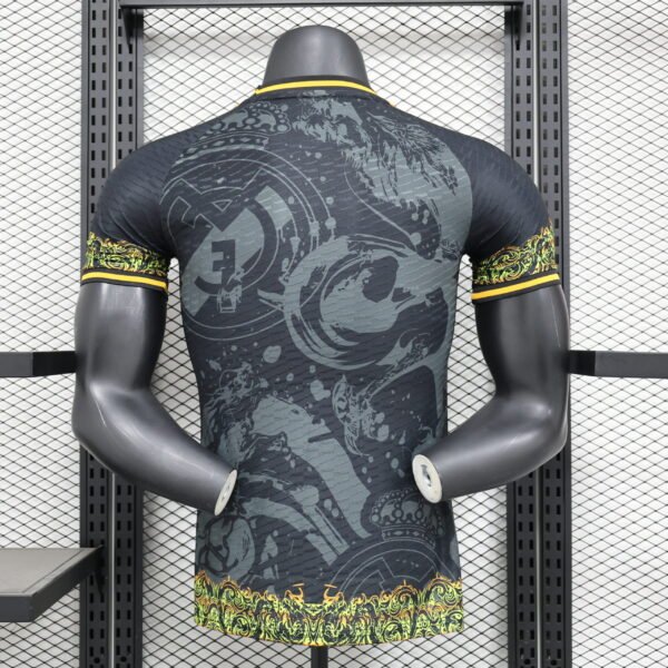 Player Version 24/25 Real Madrid Black/Golden Special Jersey 1:1 Thai Quality - 图片 3