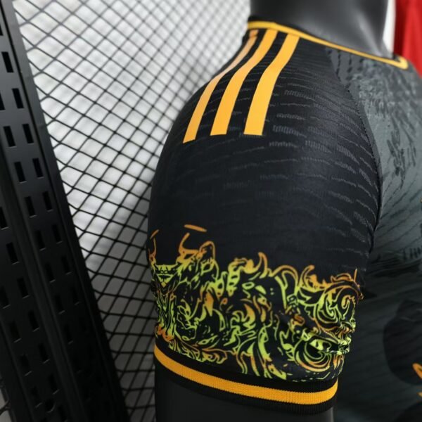 Player Version 24/25 Real Madrid Black/Golden Special Jersey 1:1 Thai Quality - 图片 7