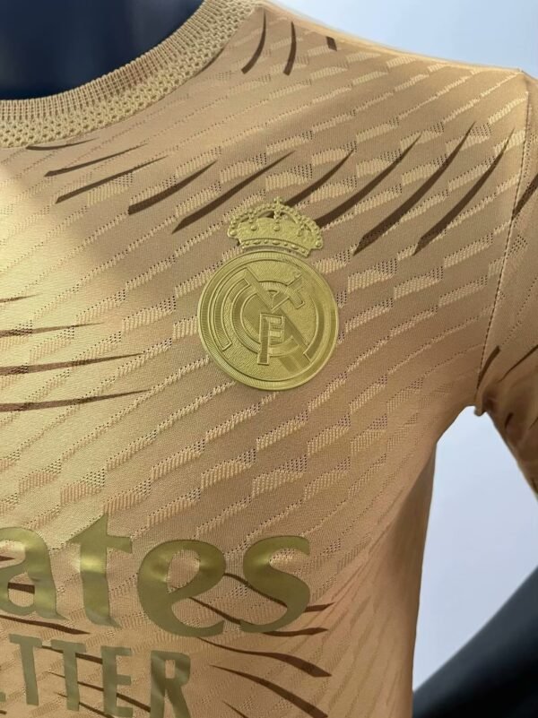 2023-24 Real Madrid Gold Special Edition | Player Version | Adidas - 图片 4
