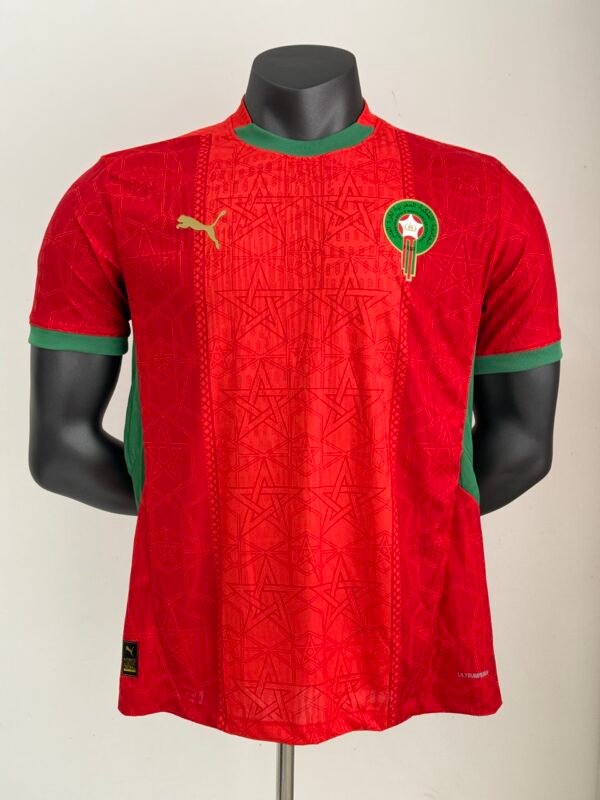 202025 Morocco Home Jersey – Red Edition